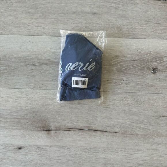 Aerie Real Me Low Key Longline Sports Bra Marbled Blue XS NWT IN PACKAGE - Picture 5 of 8